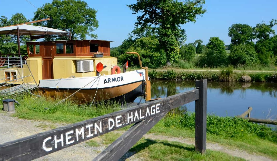 Chemin de halage canal Nantes à Brest